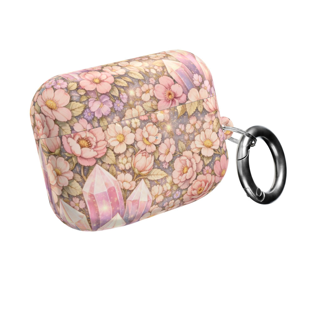 Floral Crystal AirPod Case — Angelic Crystal Garden AirPod Protector