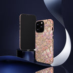 iPhone Case — Angelic Crystal Garden Phone Case — Pink Floral Quartz Protective Cover
