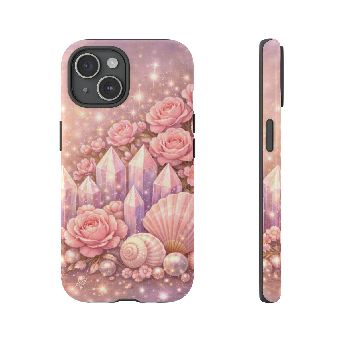 iPhone Case - Lemurian Rose Crystal Garden iPhoneTough Case