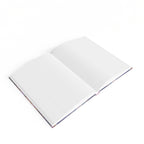 Lemurian Crystal Portal Journal — Blank (Unlined) Pages — Pastel Crystal Stairway Guided Notebook