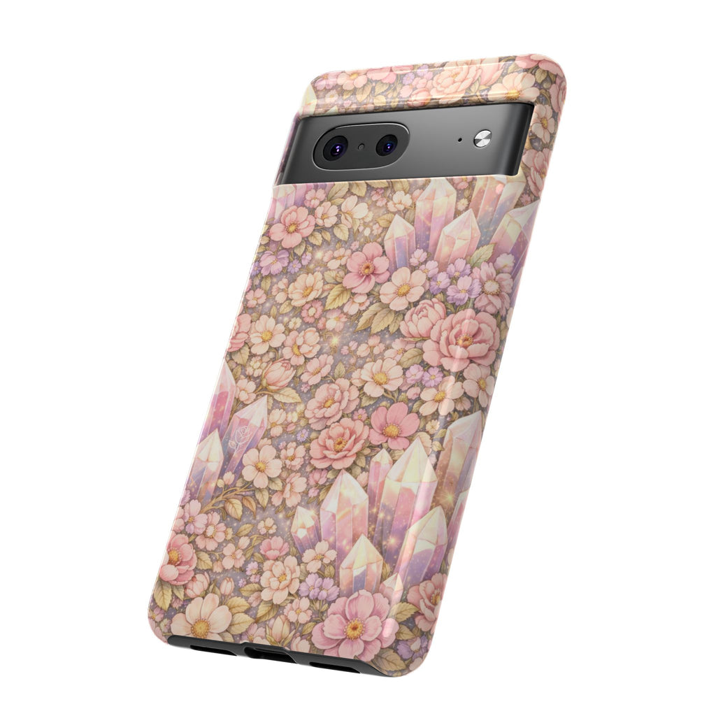 Google Pixel Phone Case —  Angelic Crystal Garden Tough Protective Cover