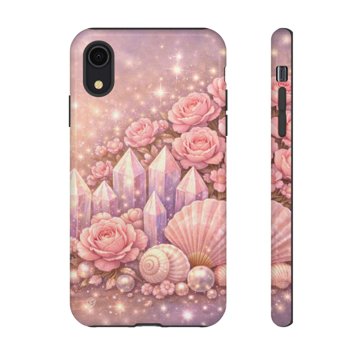 iPhone Case - Lemurian Rose Crystal Garden iPhoneTough Case