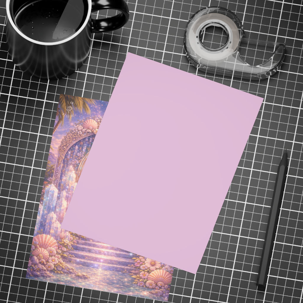 Lemurian Crystal Portal Postcard Bundles (envelopes included)