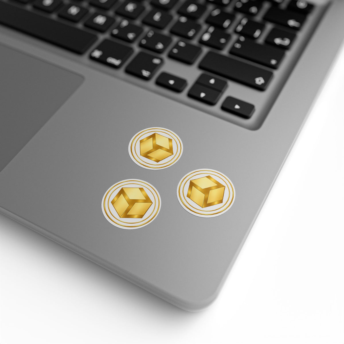 Gold 2 Antahkarana - Round Logo Sticker Roll