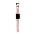 Floral Crystal Garden Watch Band — Pastel Angelical Pattern Apple Watch Strap