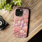 iPhone Case - Lemurian Rose Crystal Garden iPhoneTough Case