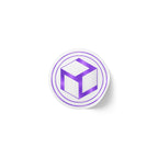 Lilac Antahkarana - Round Logo Sticker Roll