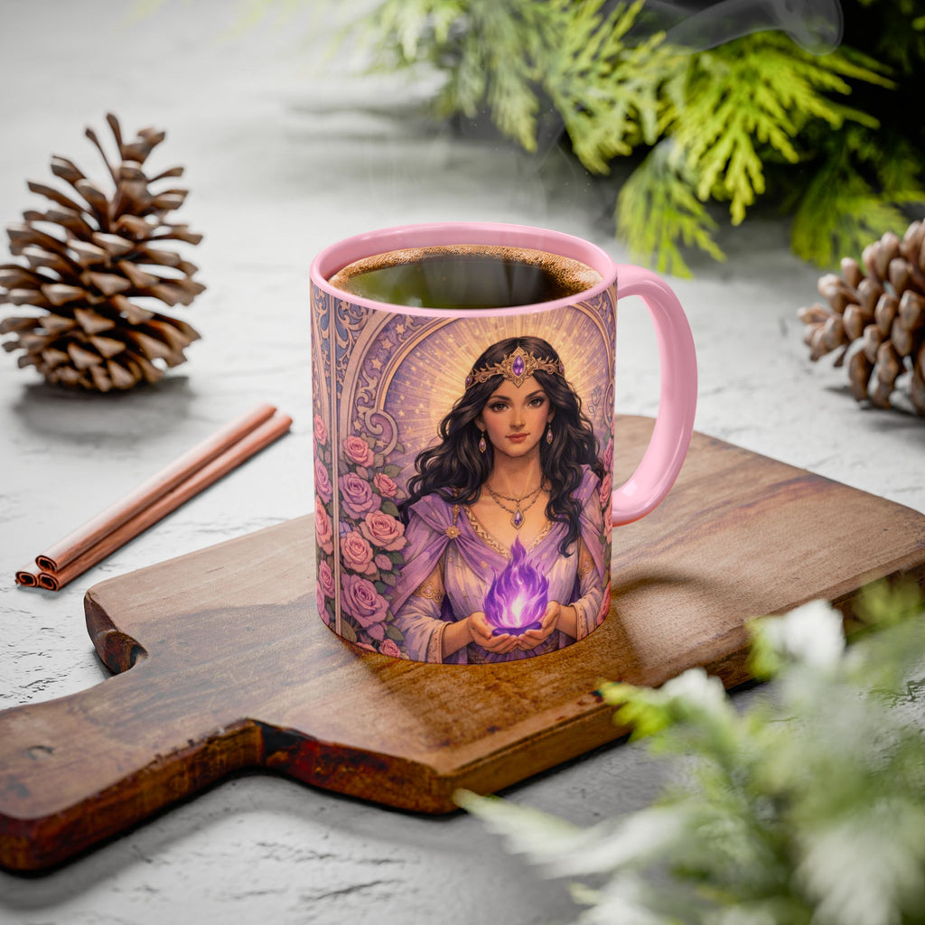 Master Portia Ceramic Mug — Violet Flame 11oz/15oz