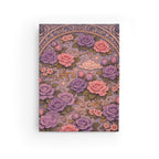Master Portia Violet Flame Journal — Blank (Unlined) Pages — Mystic Rose Notebook for Spiritual Writing & Journaling