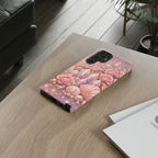 Samsung Galaxy Phone Case — Lemurian Rose Crystal Garden Tough Case