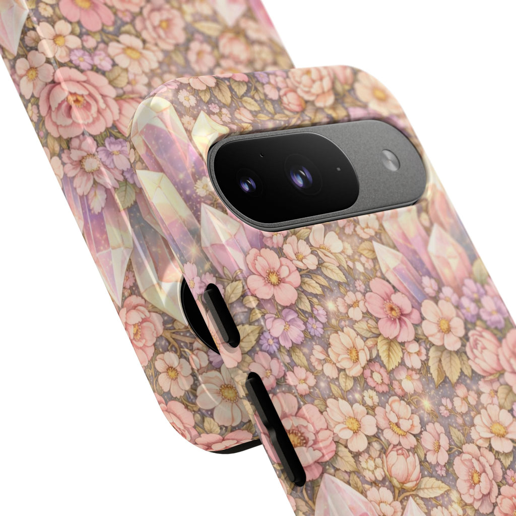 Google Pixel Phone Case —  Angelic Crystal Garden Tough Protective Cover