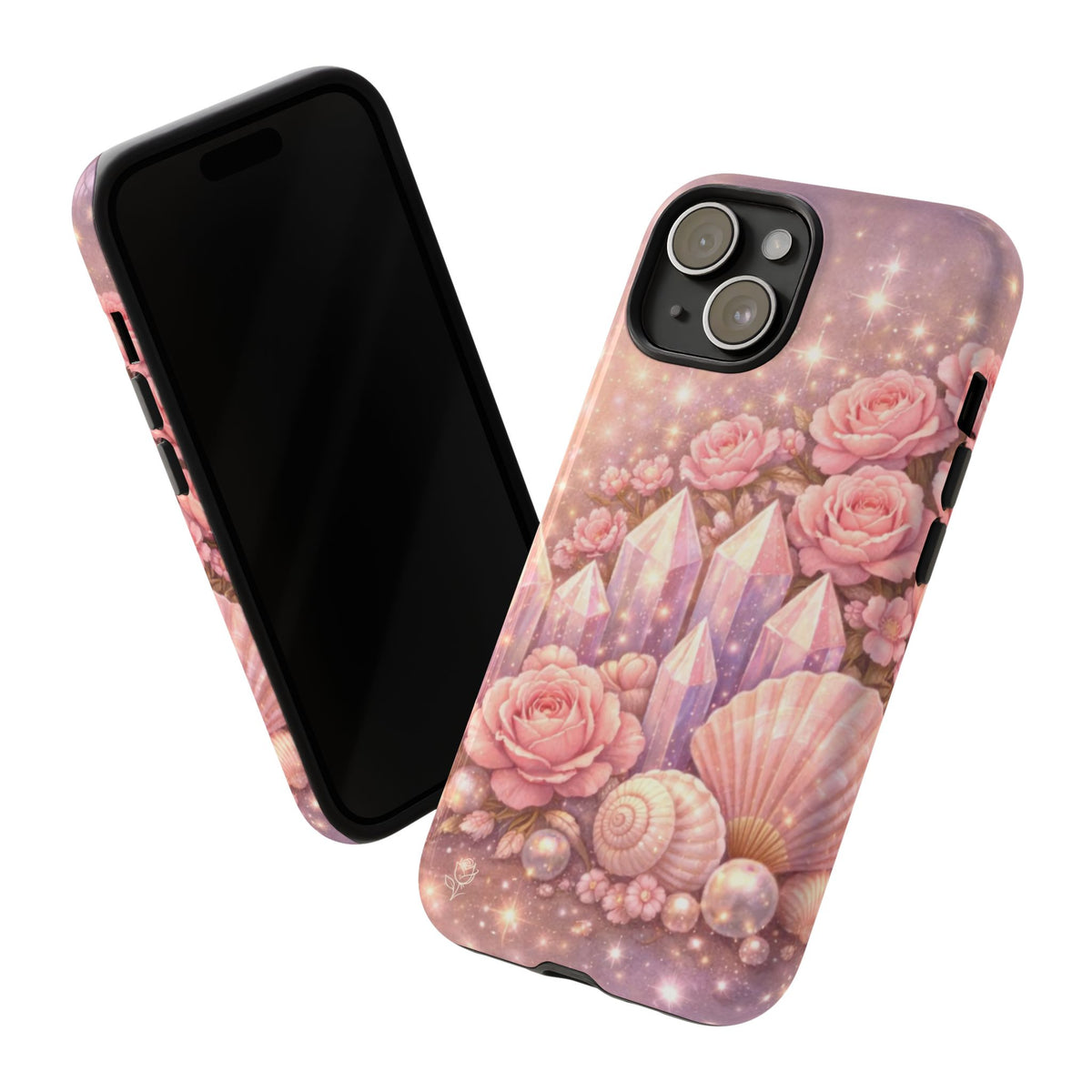 iPhone Case - Lemurian Rose Crystal Garden iPhoneTough Case