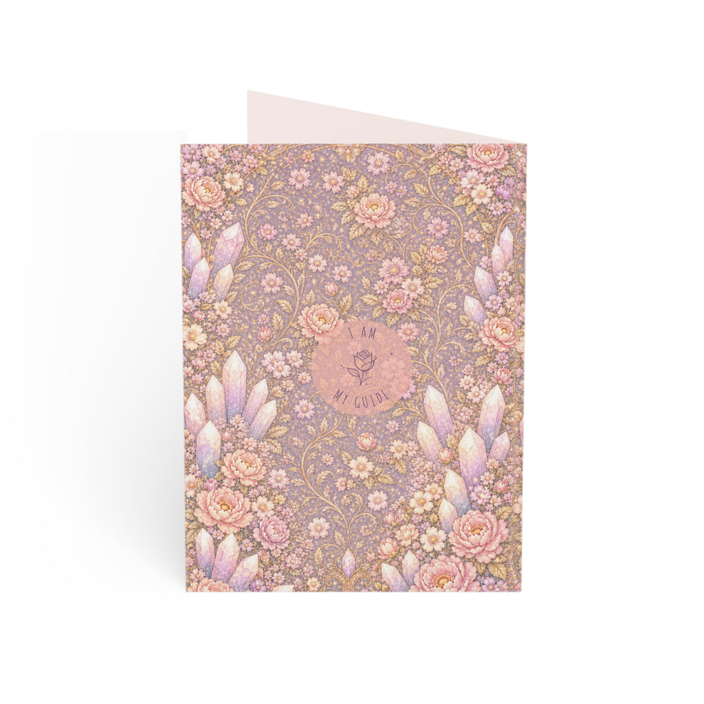 Archangel Glory (Archeia Shekinah) Greeting Card — Feminine Presence of Metatron Sympathy & Encouragement Note (1/10/30/50 pcs)