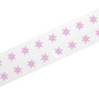 Pink Metatron's Cube Round Sticker Rolls — Sacred Geometry Labels (Pack)