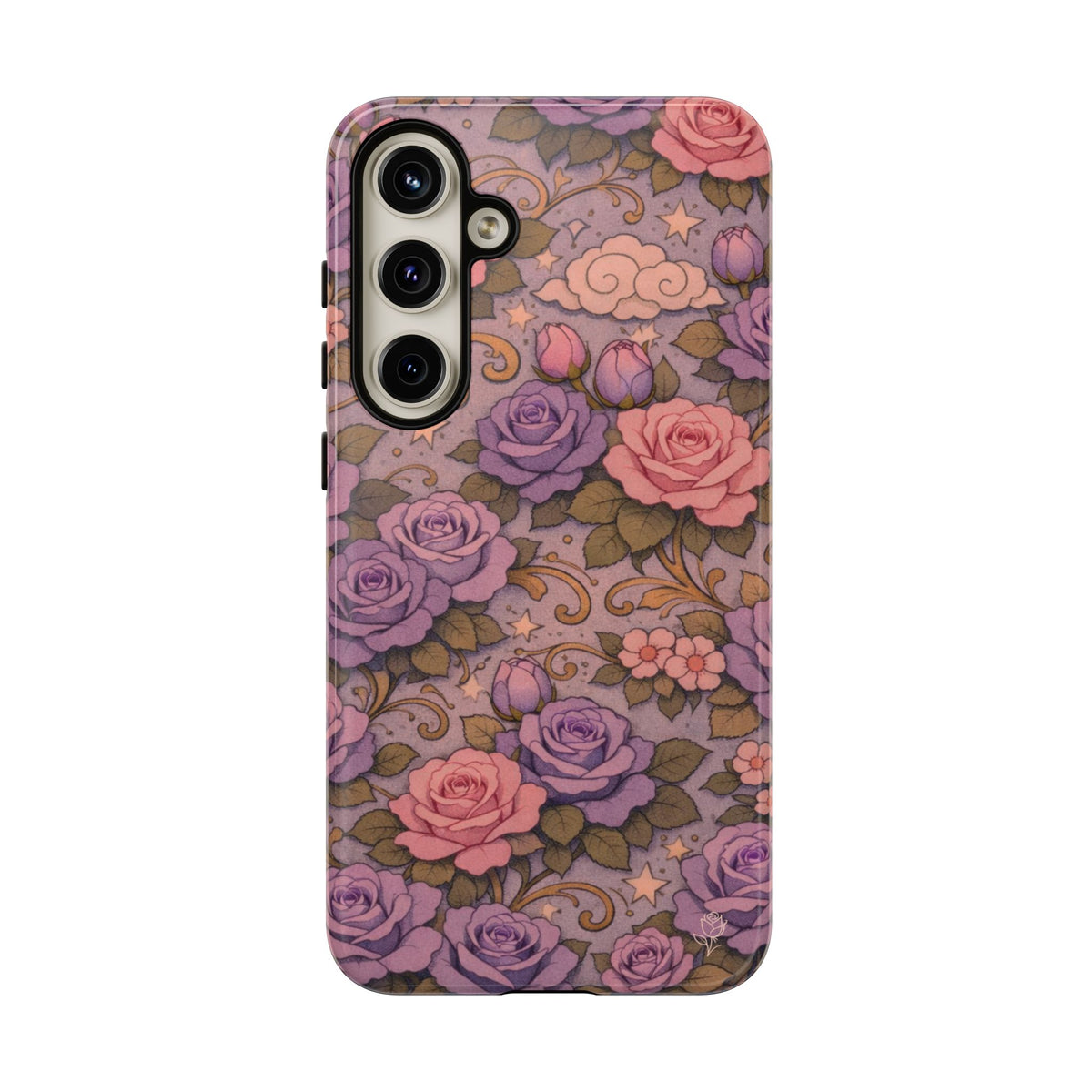 Samsung Galaxy Tough Phone Case — Master Portia's Rose Garden — The Sisterhood of the Rose Protective Samsung Cover