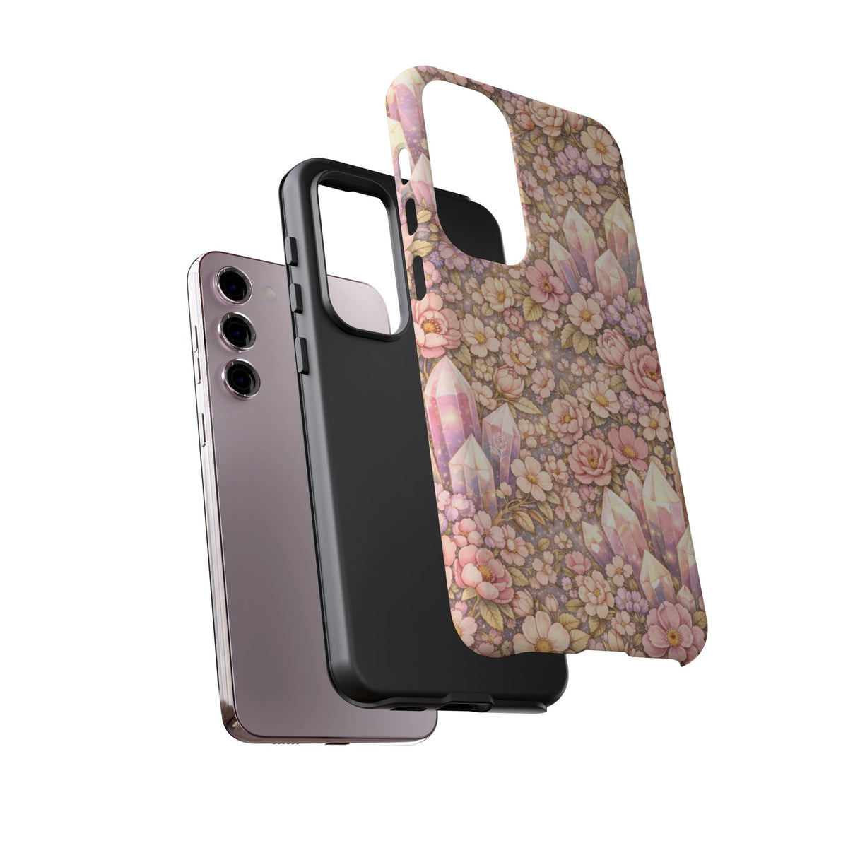 Samsung Galaxy Phone Case - Angelic Crystal Garden Tough Phone Case