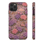 Tough iPhone Case — The Sisterhood of the Rose — Master Portia's Rose Garden Protective Cover
