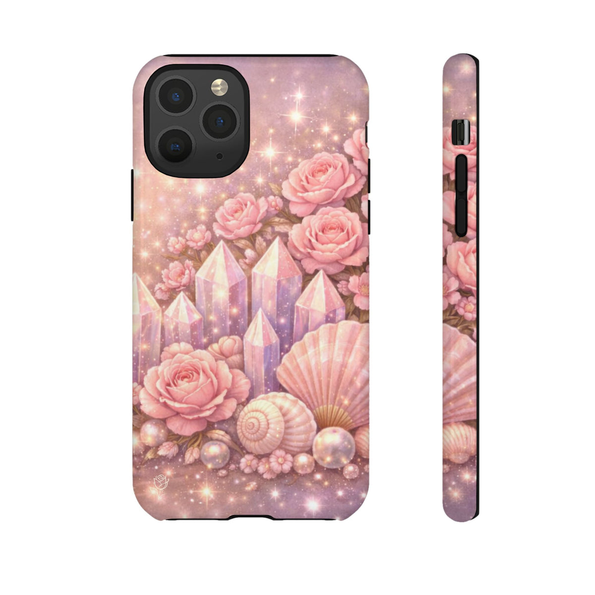 iPhone Case - Lemurian Rose Crystal Garden iPhoneTough Case