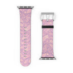 Angel Vehuiah iWatch Band — Pastel Feathers Pattern Apple Watch Strap