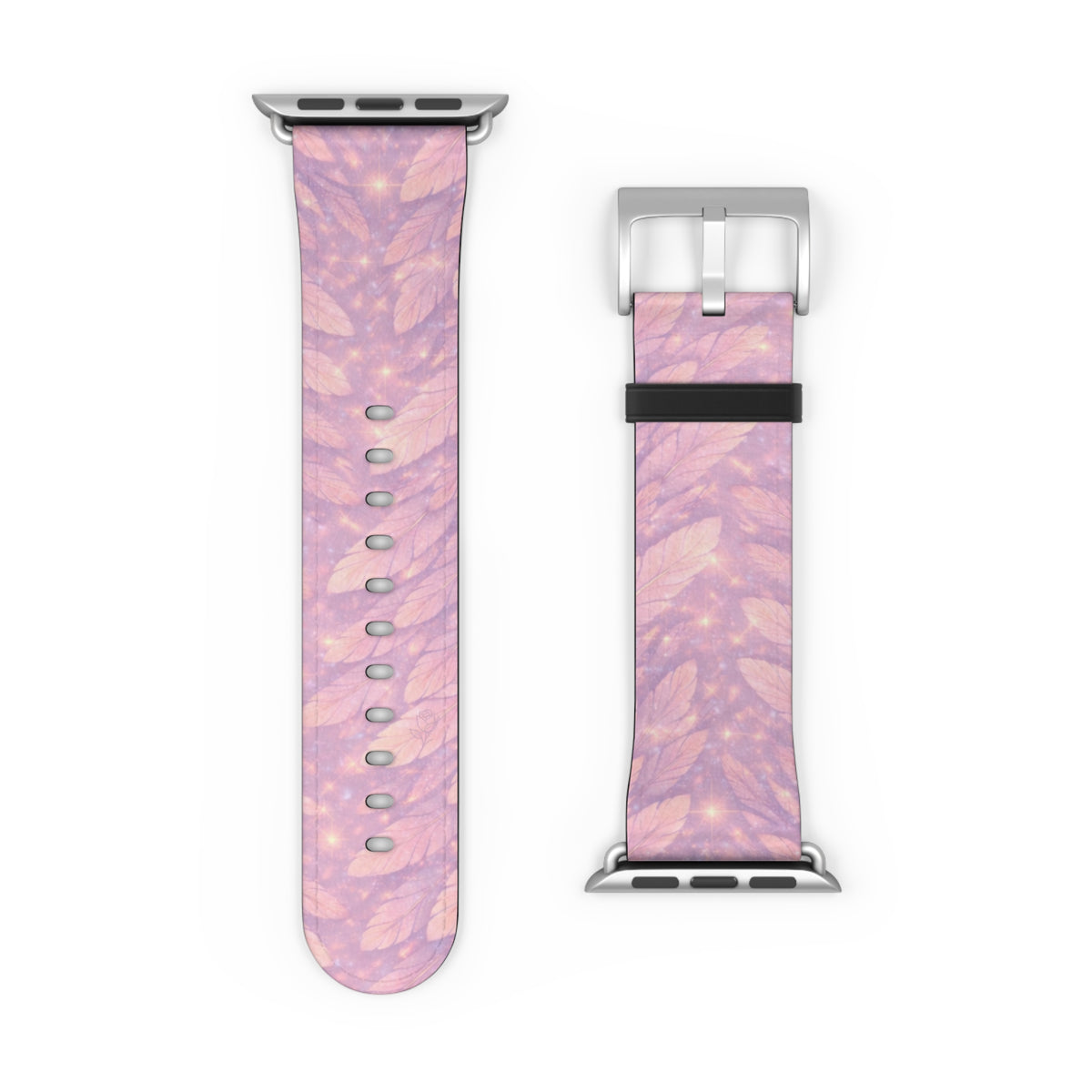 Angel Vehuiah iWatch Band — Pastel Feathers Pattern Apple Watch Strap