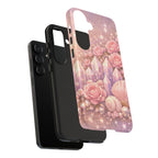 Samsung Galaxy Phone Case — Lemurian Rose Crystal Garden Tough Case