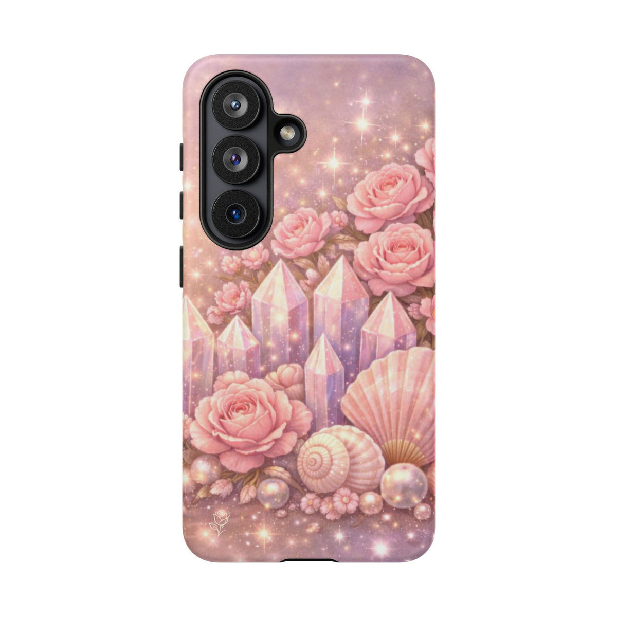 Samsung Galaxy Phone Case — Lemurian Rose Crystal Garden Tough Case