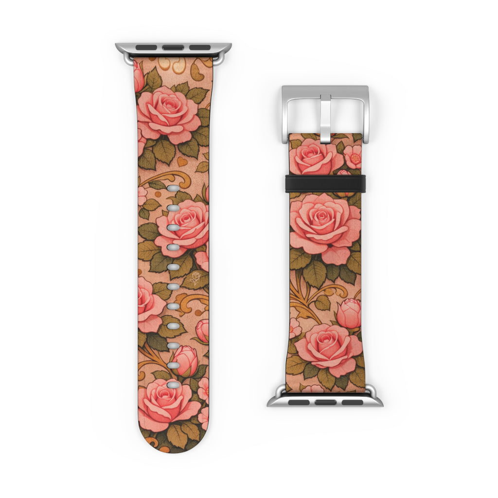 Master Nada's Rose Garden Pattern Watch Band — Sisterhood of the Rose iWatch Strap