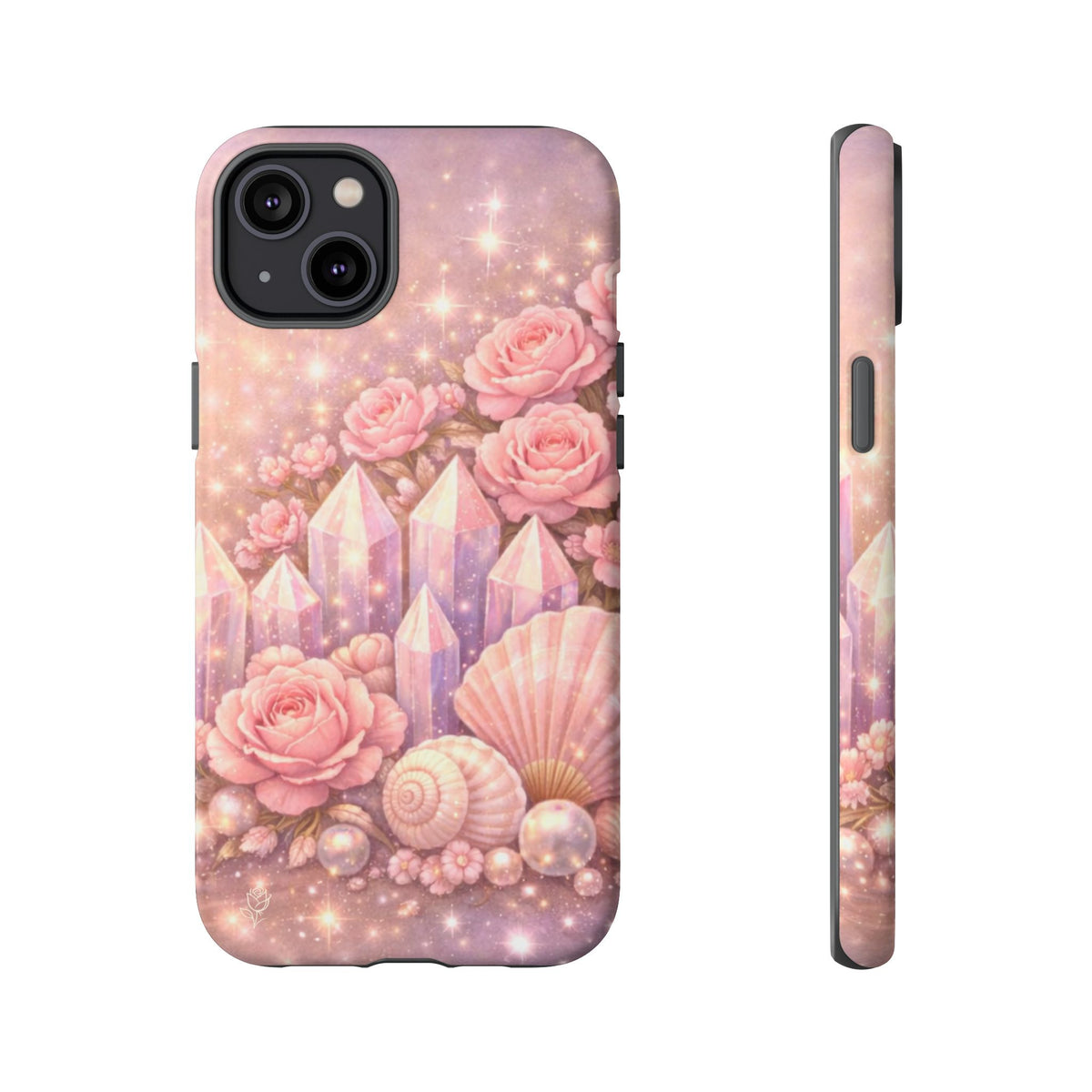 iPhone Case - Lemurian Rose Crystal Garden iPhoneTough Case