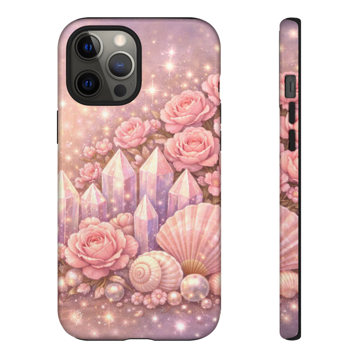 iPhone Case - Lemurian Rose Crystal Garden iPhoneTough Case