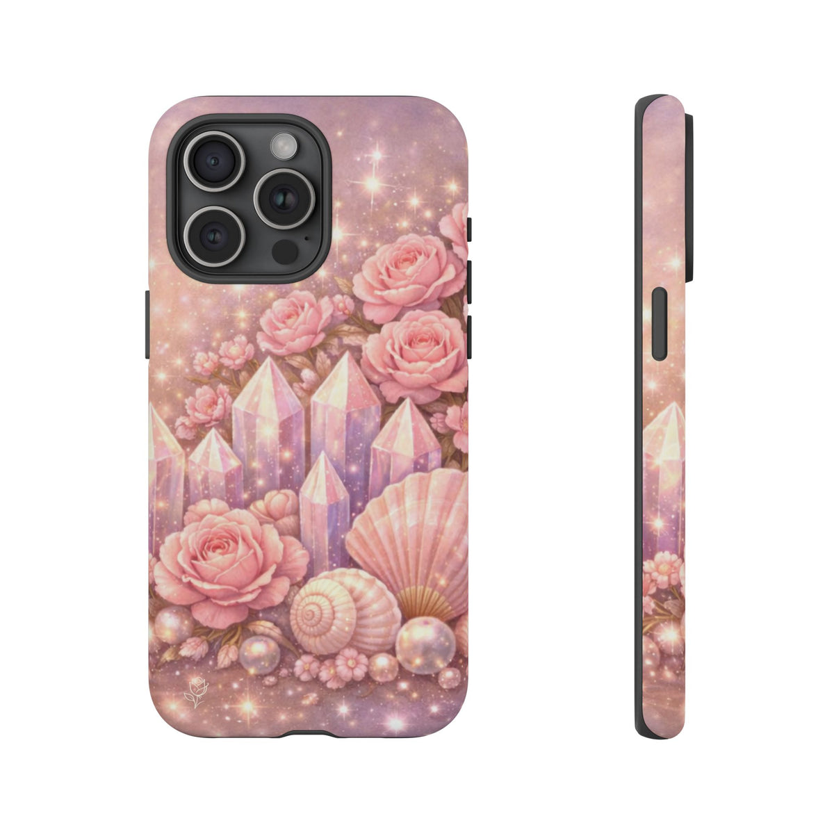iPhone Case - Lemurian Rose Crystal Garden iPhoneTough Case