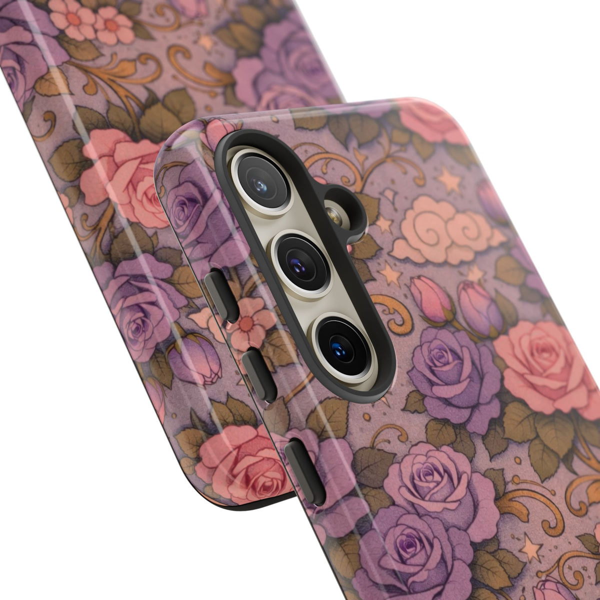 Samsung Galaxy Tough Phone Case — Master Portia's Rose Garden — The Sisterhood of the Rose Protective Samsung Cover