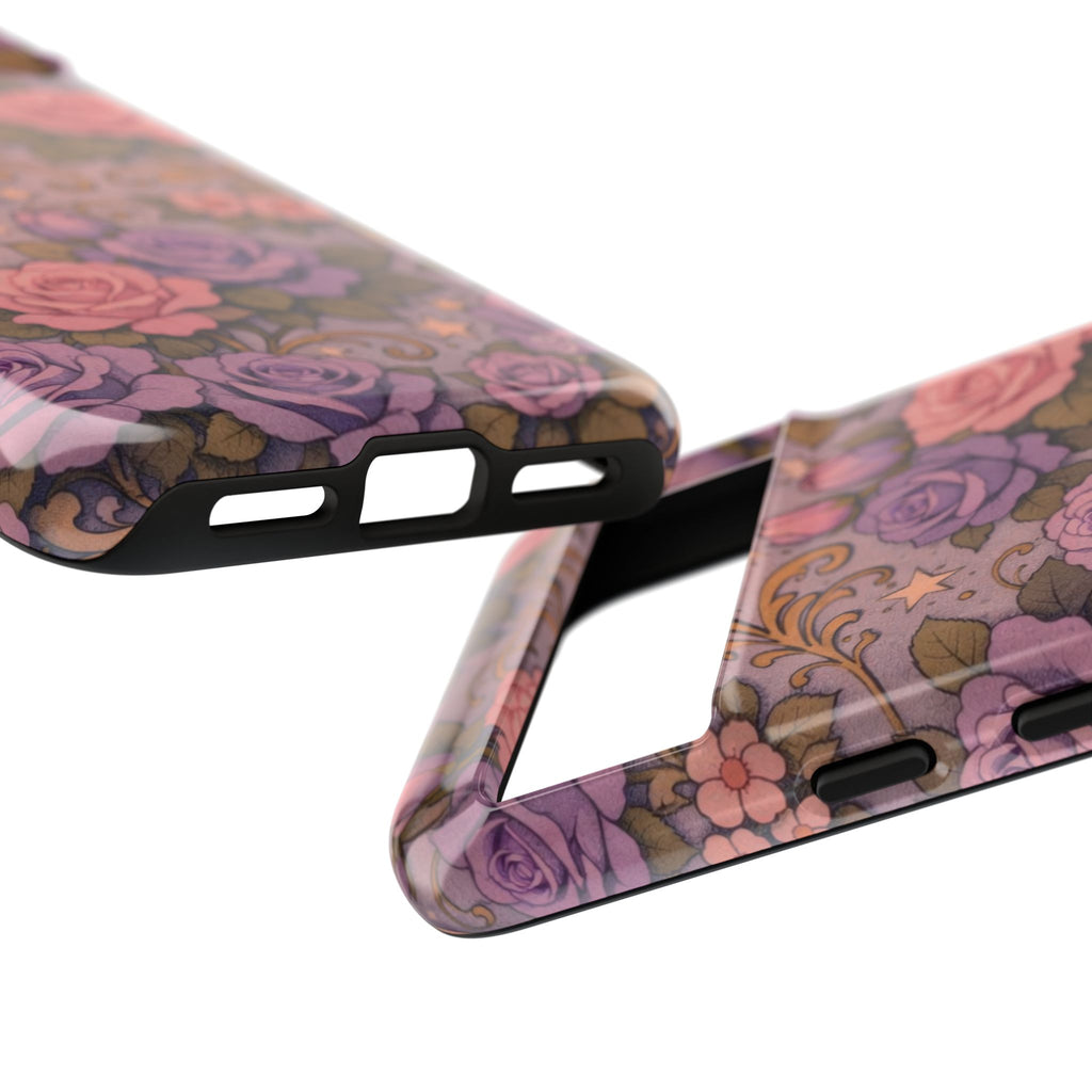 Google Pixel Tough Phone Case — The Sisterhood of the Rose — Master Portia's Rose Garden Vintage Drop-Proof Phone Cover