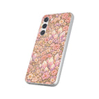 Samsung Galaxy Phone Case — Angelic Crystal Garden Clear Flexi Case