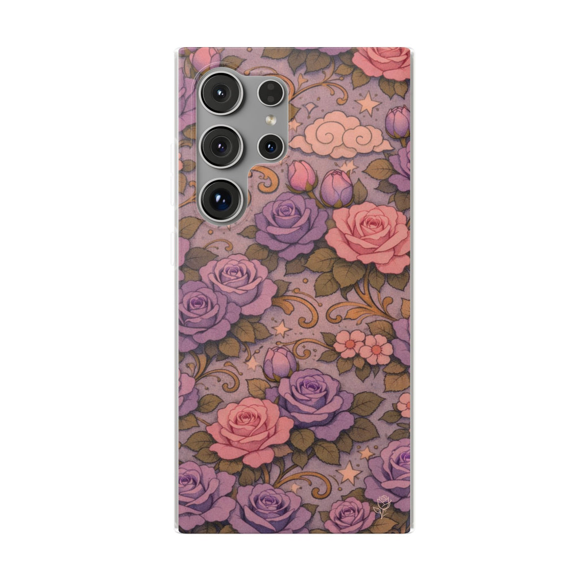 Samsung Galaxy Phone Case — Master Portia's Rose Garden — The Sisterhood of the Rose Vintage Flexi Phone Case