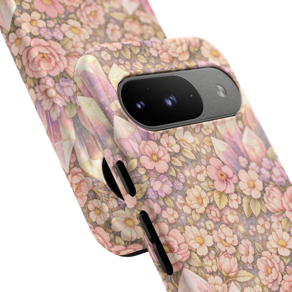 Google Pixel Phone Case —  Angelic Crystal Garden Tough Protective Cover