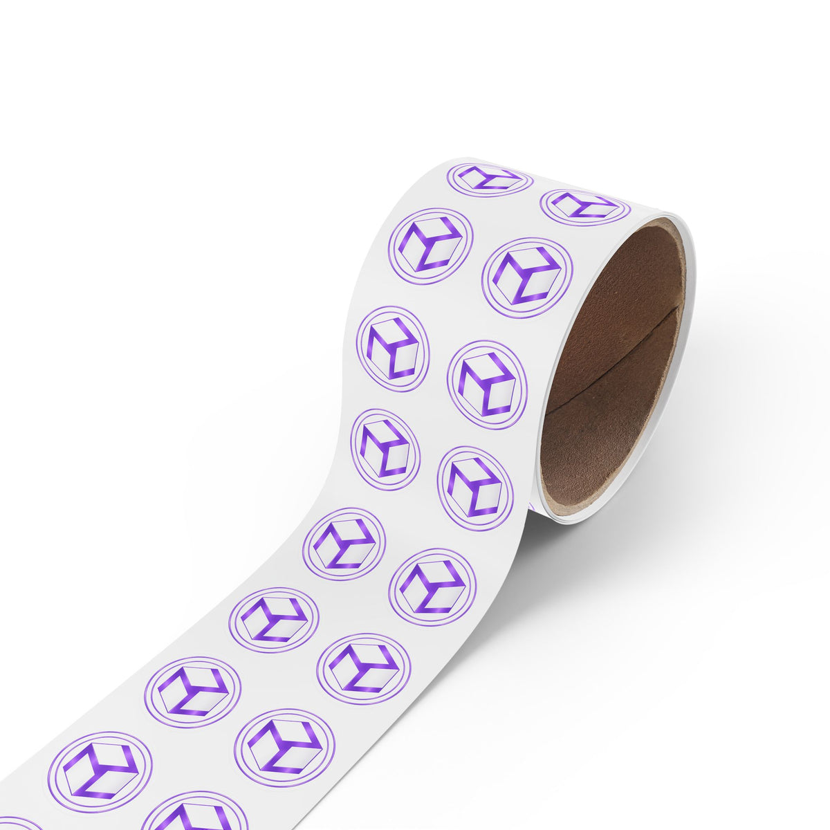 Lilac Antahkarana - Round Logo Sticker Roll