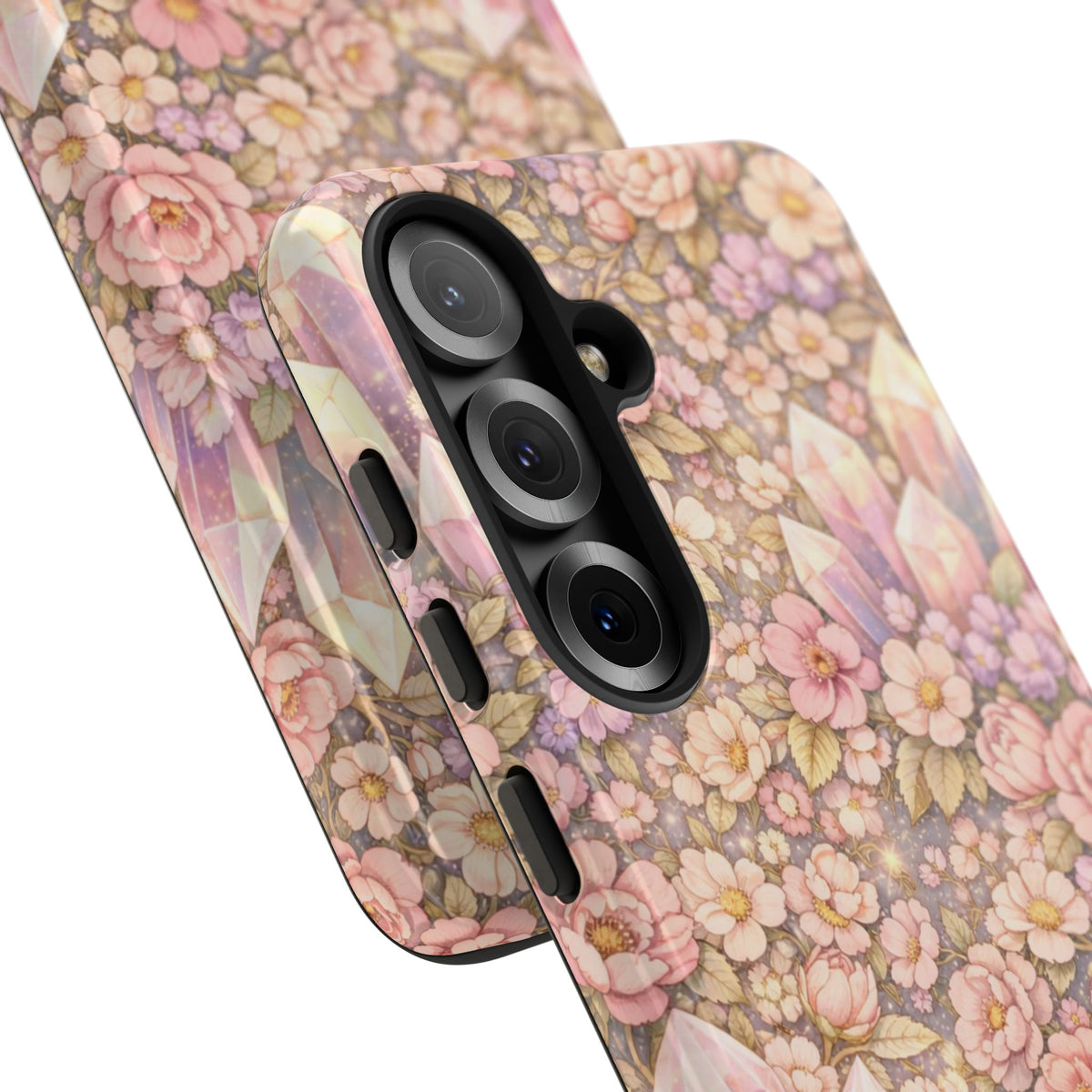 Samsung Galaxy Phone Case - Angelic Crystal Garden Tough Phone Case