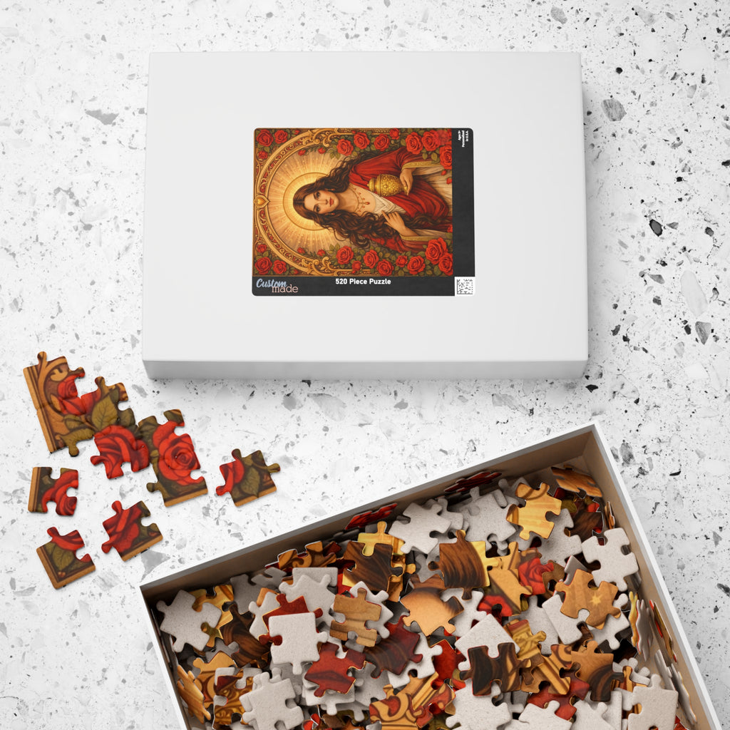 Mary Magdalene Jigsaw Puzzle — 110/252/520-Piece Sisterhood of the Rose Puzzle
