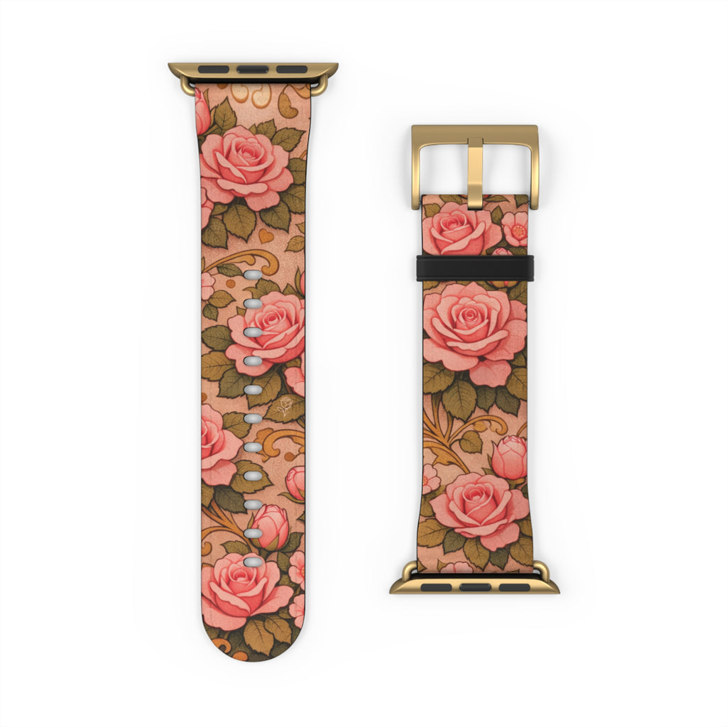 Master Nada's Rose Garden Pattern Watch Band — Sisterhood of the Rose iWatch Strap