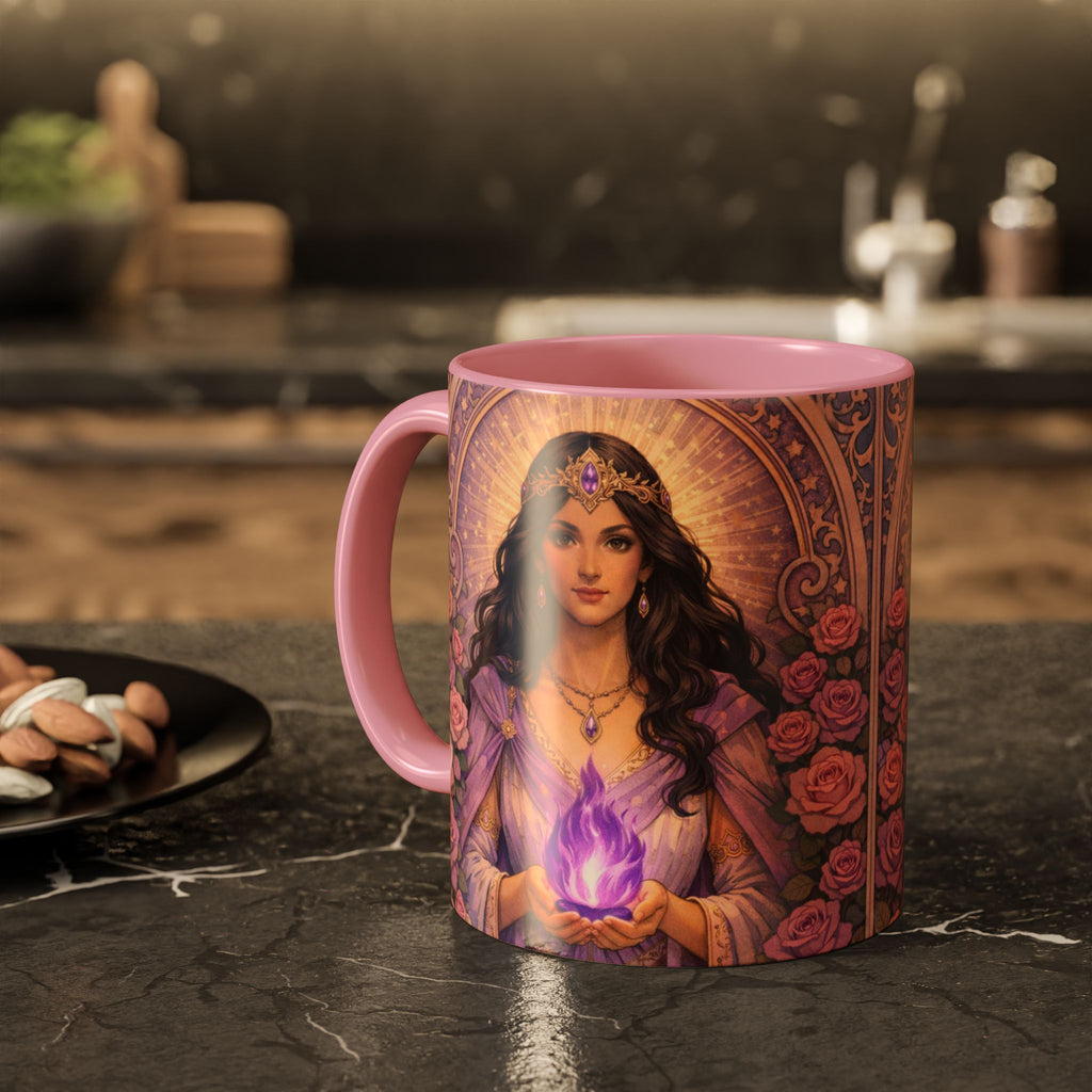 Master Portia Ceramic Mug — Violet Flame 11oz/15oz