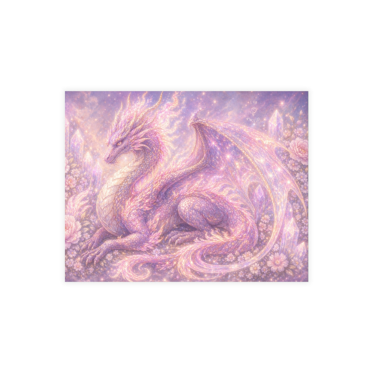 Lilac Fire Dragon Postcard Bundles (envelopes included)