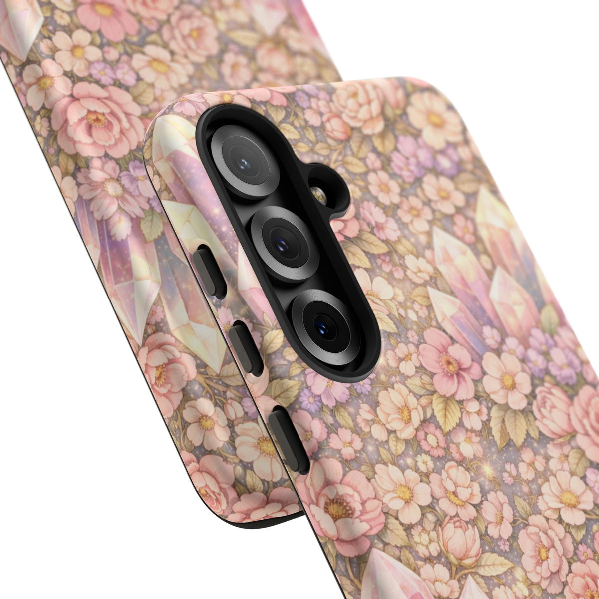 Samsung Galaxy Phone Case - Angelic Crystal Garden Tough Phone Case