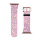 Angel Vehuiah iWatch Band — Pastel Feathers Pattern Apple Watch Strap