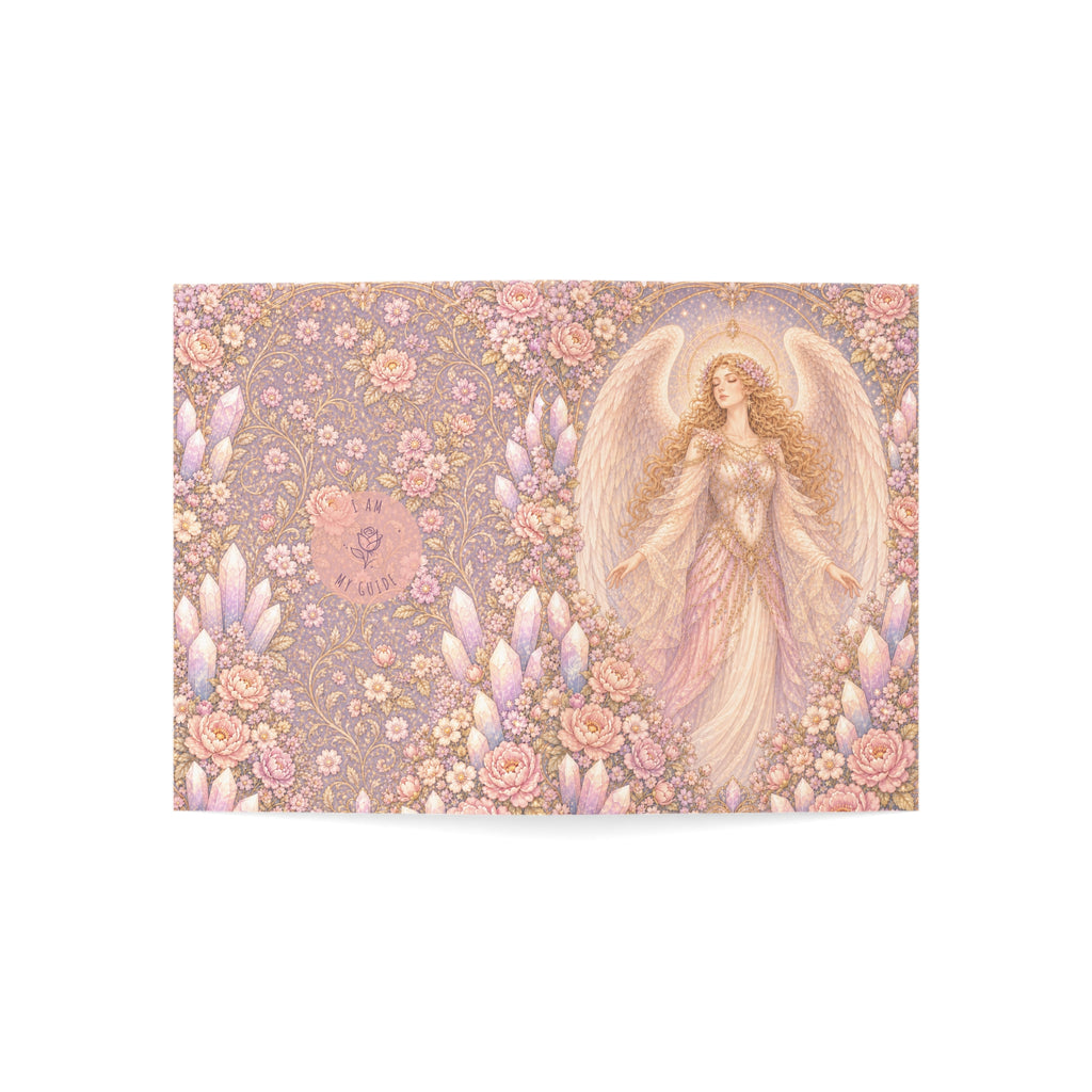 Archangel Glory (Archeia Shekinah) Greeting Card — Feminine Presence of Metatron Sympathy & Encouragement Note (1/10/30/50 pcs)