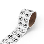 Black Antahkarana - Round Logo Sticker Roll