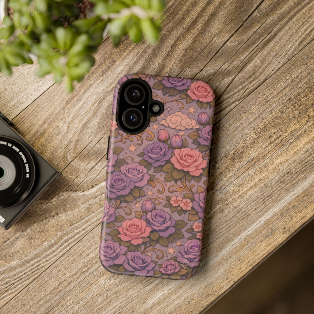 Tough iPhone Case — The Sisterhood of the Rose — Master Portia's Rose Garden Protective Cover