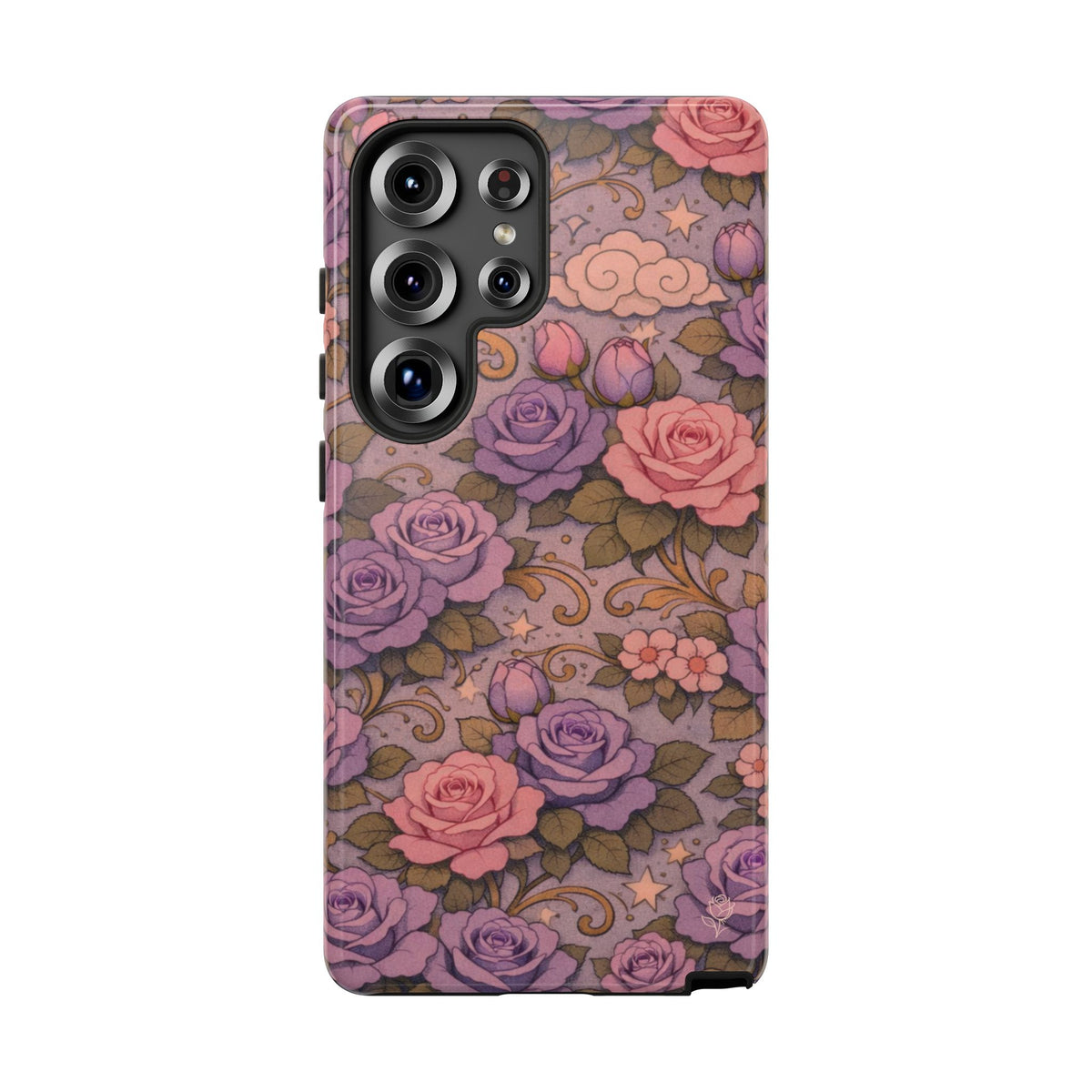 Samsung Galaxy Tough Phone Case — Master Portia's Rose Garden — The Sisterhood of the Rose Protective Samsung Cover