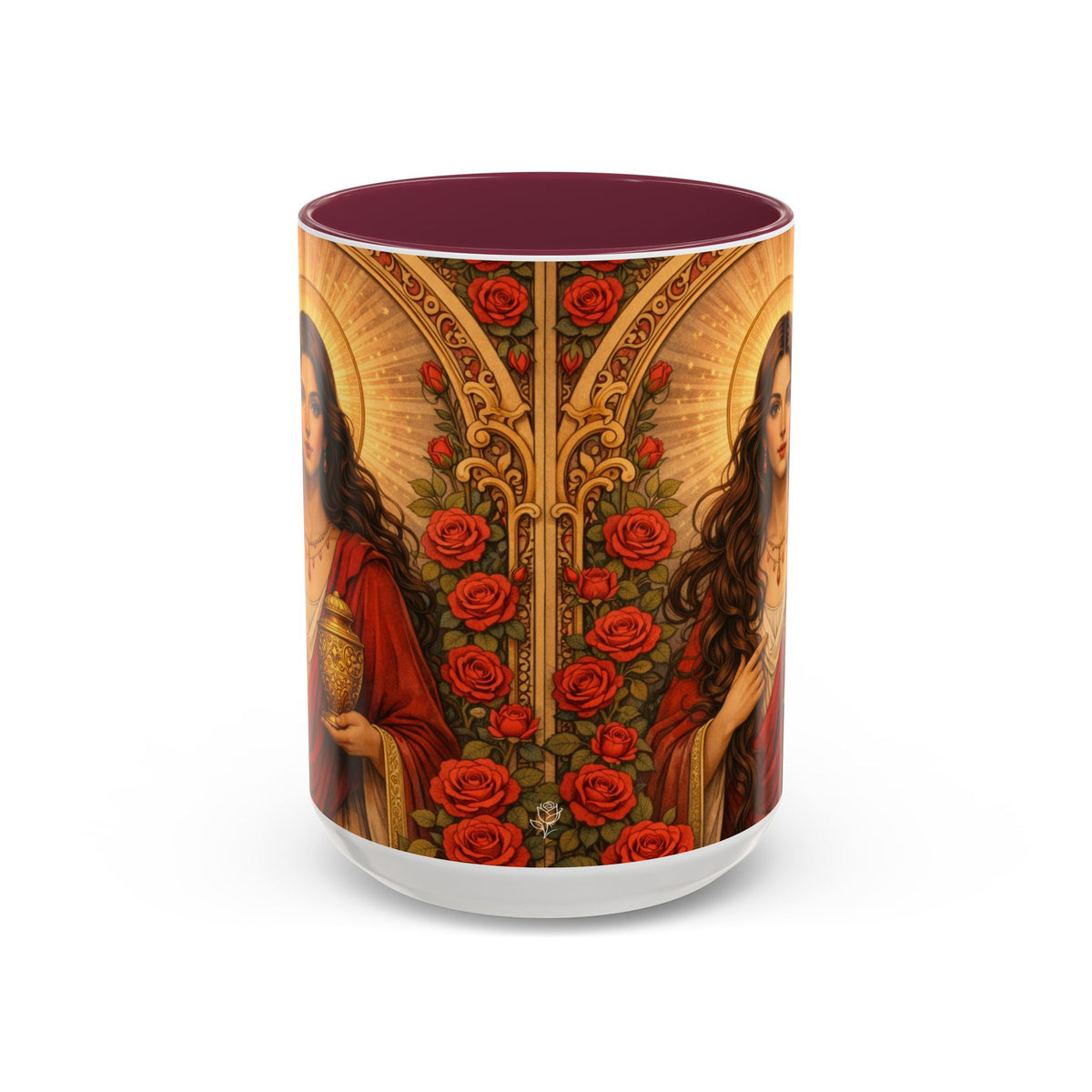 Mary Magdalene Ceramic Mug (11oz/15oz) — Sisterhood of the Rose Coffee Cup