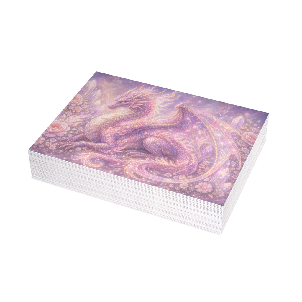 Lilac Fire Dragon Postcard Bundles (envelopes included)