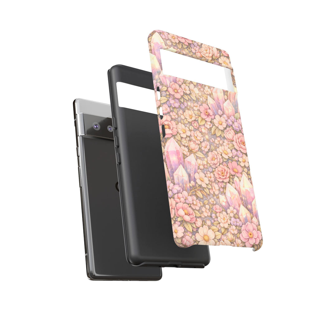 Google Pixel Phone Case —  Angelic Crystal Garden Tough Protective Cover